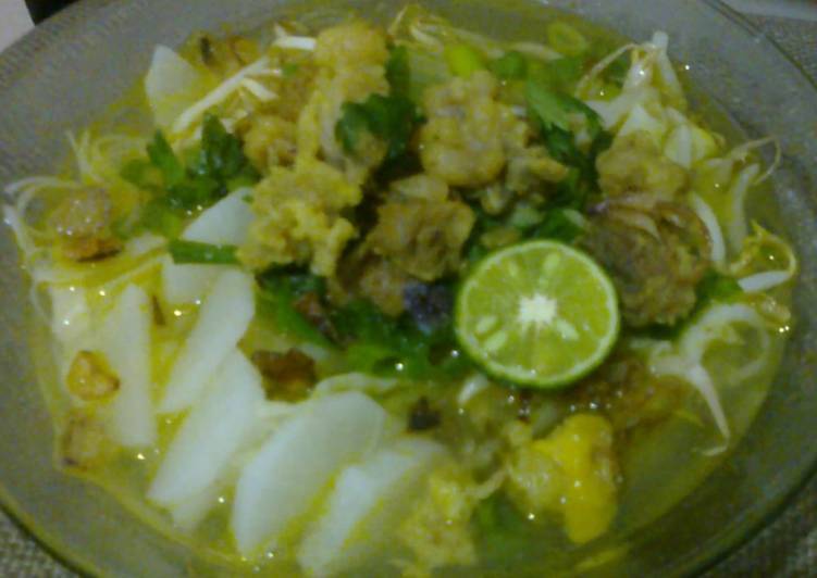 resep makanan Soto Daging Kuah Bening