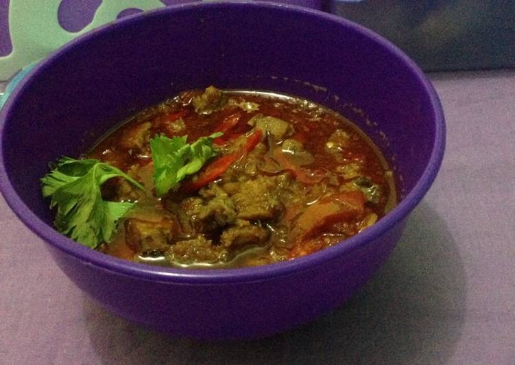 Resep Semur pedas daging sapi