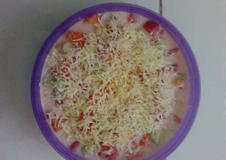 gambar untuk cara membuat Salad buah ala ala