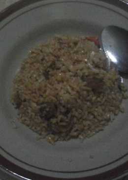 Nasi goreng tonseng daging kambing ðŸ'ðŸ'Œ