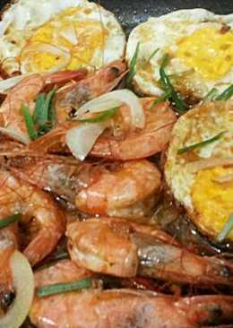 Udang & Telur Saus Mentega