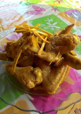 Ayam Ungkeb goreng