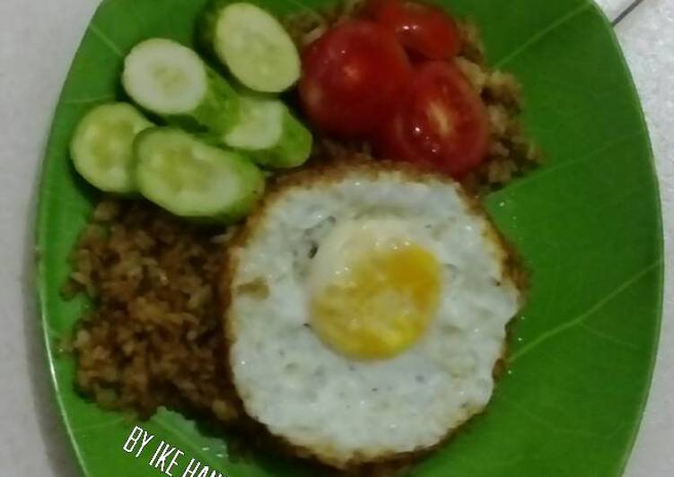 Resep nasi goreng saus tiram bacem bawang - Ike handayani