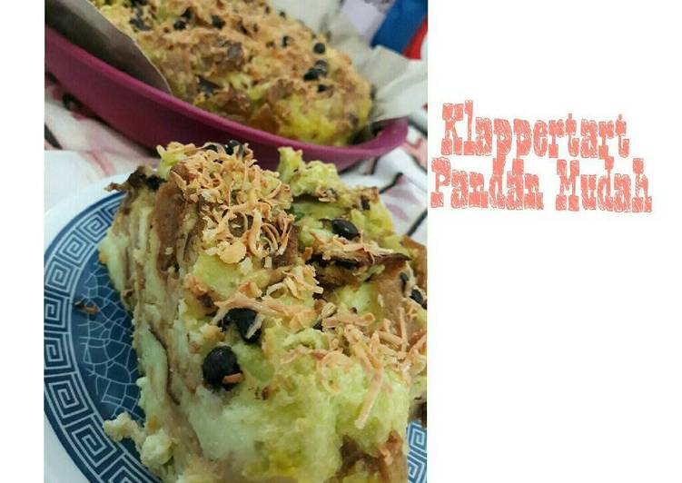 resep masakan Klappertart Pandan Mudah