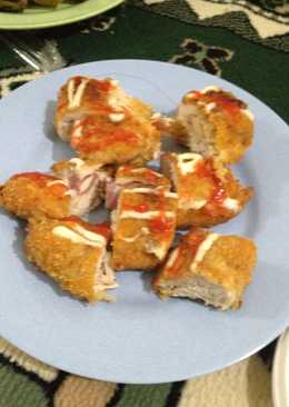 Chicken Cordon Bleu Rumahan