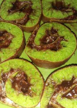 Terangbulan gulung saos coklat