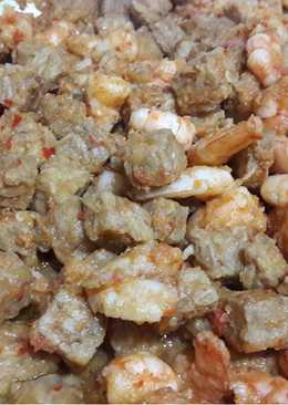 Tempe Udang Masak Asem