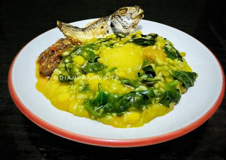 resep lengkap untuk Tinutuan (Bubur Manado) Ala Ibu