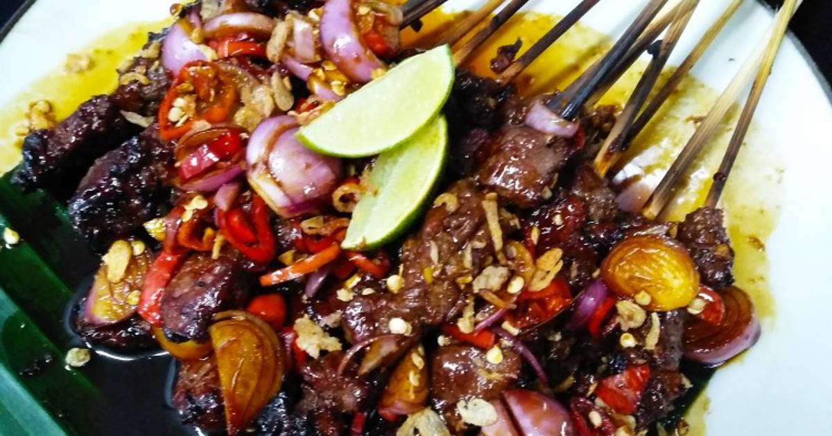  Resep Sate kambing bumbu kecap pedas oleh 71 9u5t1 Cookpad