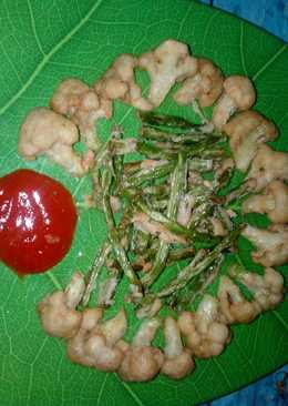 Brokoli buncis goreng tepung