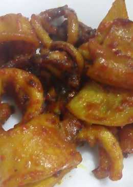 Cumi panggang asam pedas manis