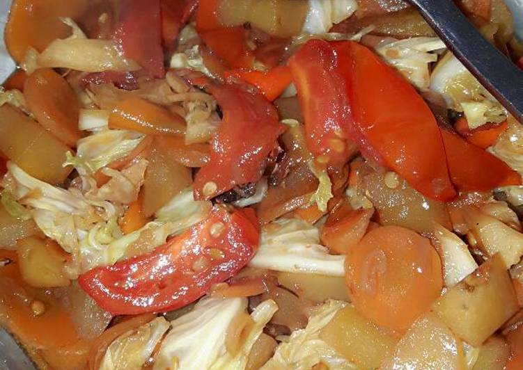 Tumis Kol Wortel Kentang Dan Tomat Pedas Tumis Kol Wortel Kentang Dan Tomat Pedas