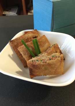 Martabak telur kornet