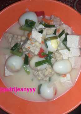 13. Sayur Santan Tahu Tempe Puyuh #BikinRamadanBerkesan