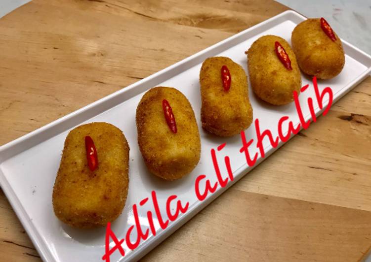 bahan dan cara membuat Kroket belanda