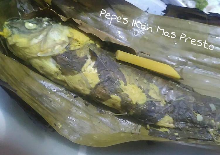 gambar untuk resep Pepes Ikan Mas Presto