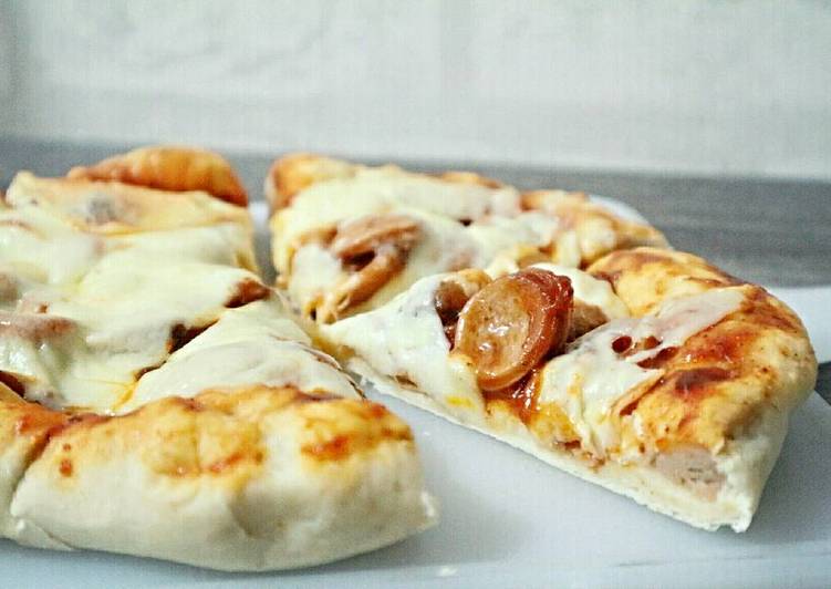 gambar untuk resep Pizza mozarella