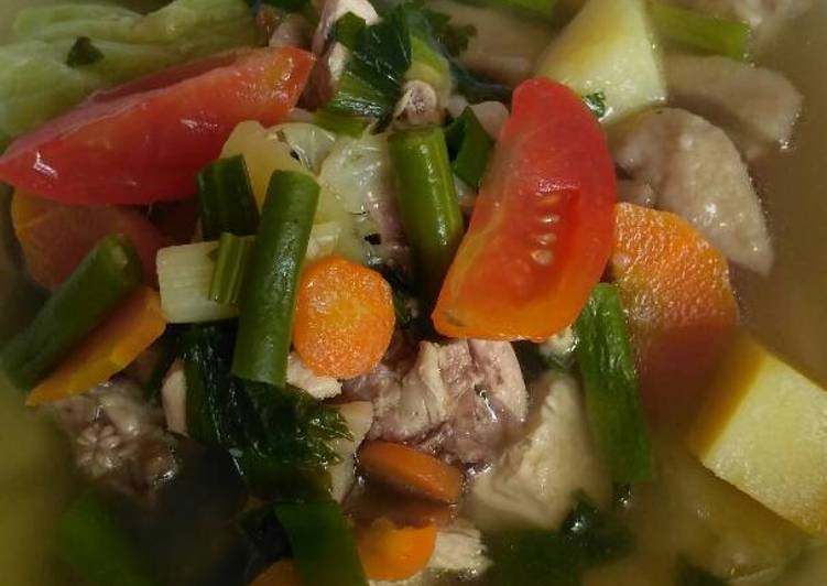 resep Sup Ayam Bakso