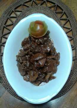 Daging sapi teriyaki (beef teriyaki) # Bandung Recook Seny Ross