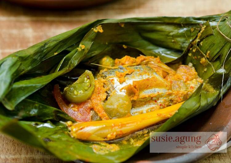 resep Pepes ikan kembung