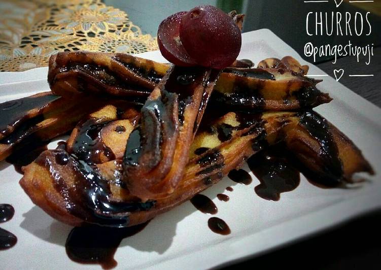 gambar untuk resep Churros saus Coklat