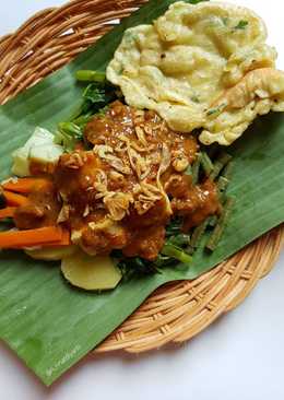 21. Pecel Sayur Gimbal Udang