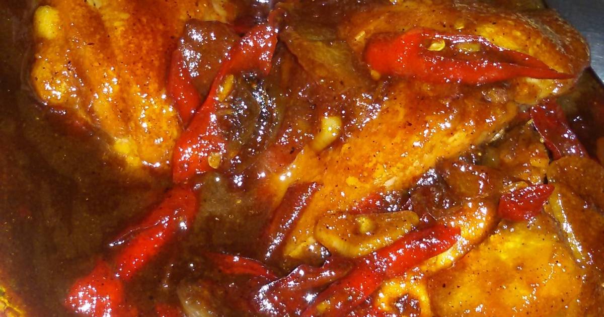 Resep Ayam kecap pedas manis ala Fitriani Rizki Nugraha