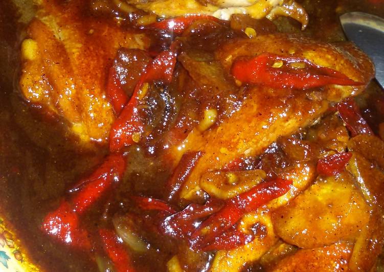  Resep Ayam kecap pedas manis oleh Fitriani Rizki Nugraha 