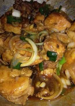 AYAM SAUS INGGRIS by me