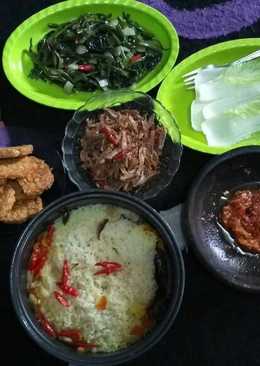 Nasi liwet magicom sederhana