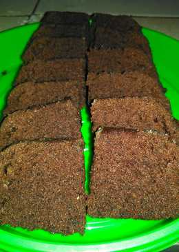 Brownies chocolatos simple no mixer