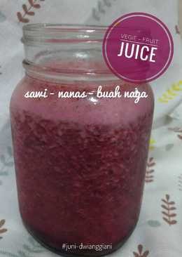 Jus SNN : Sawi Nanas buah Naga