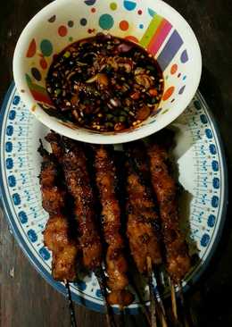 Sate ayam manis pedas