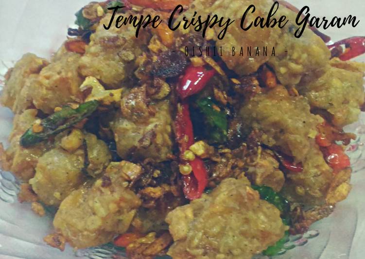 resep Tempe Crispy Cabe Garam