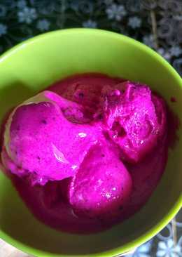Ice cream naga lembut dan lumer di mulut