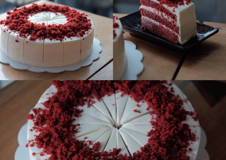 bahan dan cara membuat Red velvet