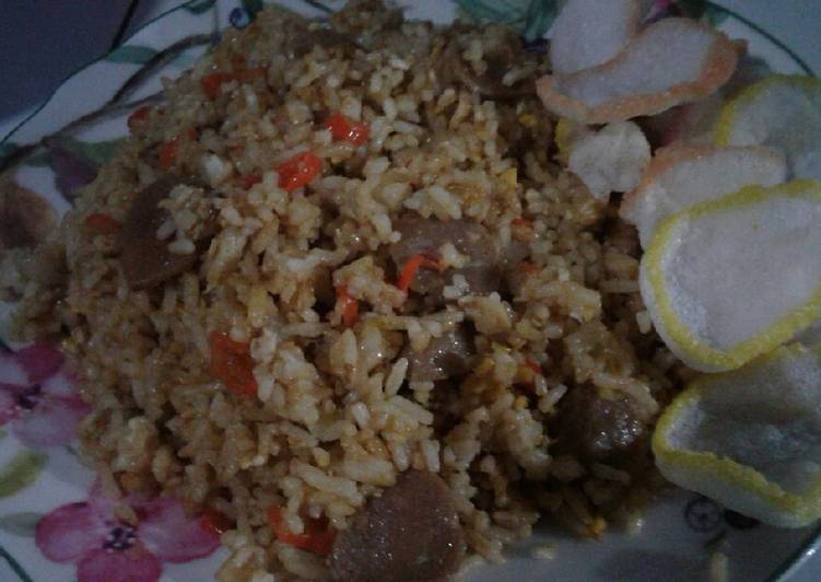 cara membuat Nasi goreng ala kadarnya