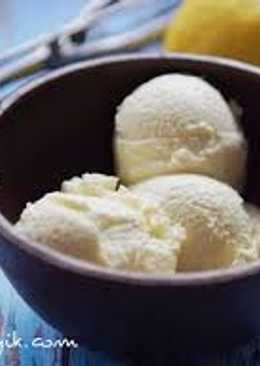 Es Krim Lemon Mudah - 3 Bahan!