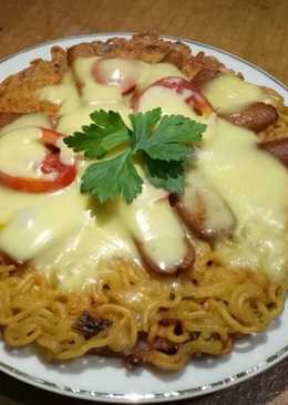 Martabak mie keju
