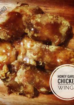Honey Garlic Chicken Wings