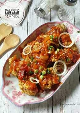 Ayam gortep saus asam manis