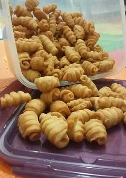 Kue garpu renyah dan empuk di dalam