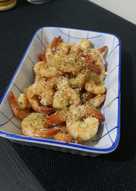 Garlic Butter Shrimp with Parmesan