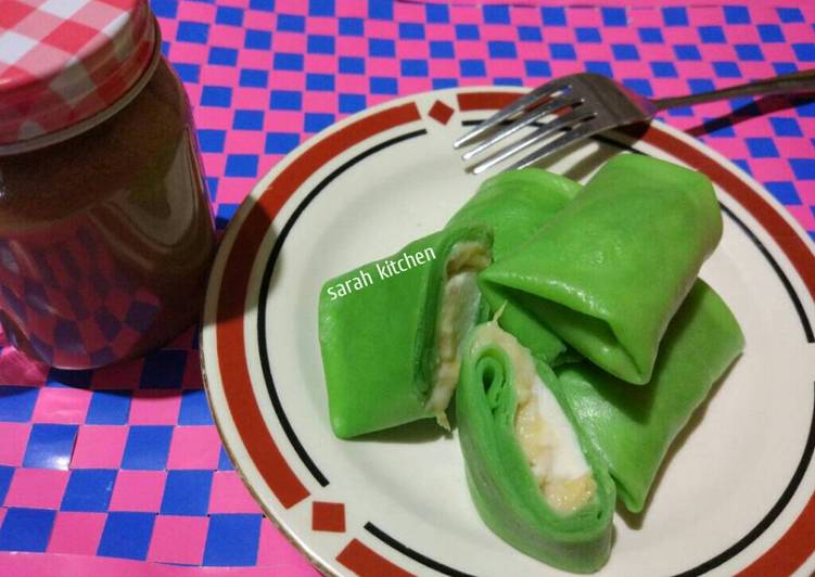 resep makanan Pancake Durian