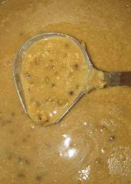 Bubur kacang hijau susu dancow