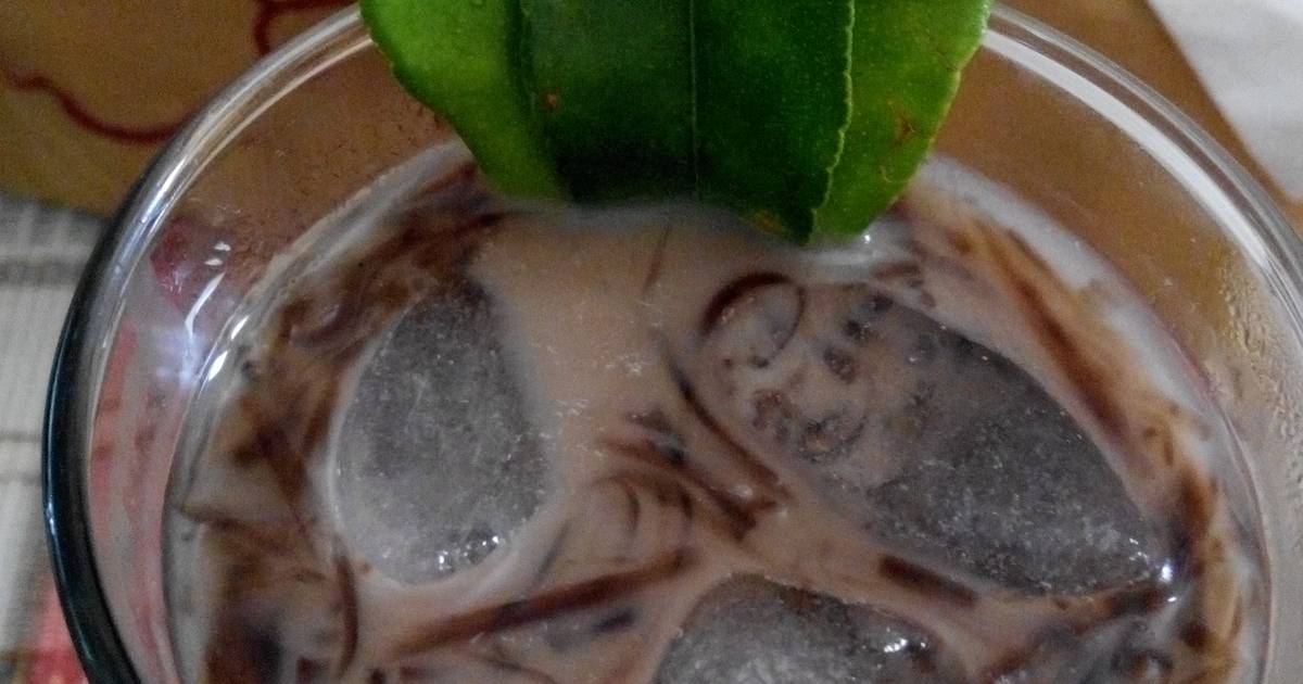 Resep Es Cincau si Hitam Manis