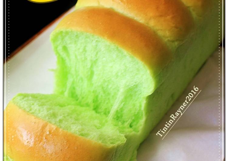 gambar untuk cara membuat Killer Toast Pandan Super Soft+Quick Proofing cuma 1x