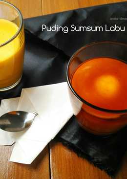 Puding Sumsum Labu Kuning