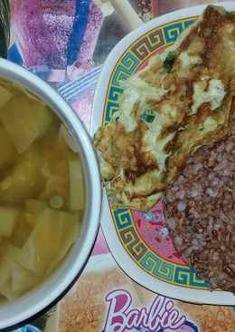Sayur Asem, nasi merah low Kalori Day 1 & 2