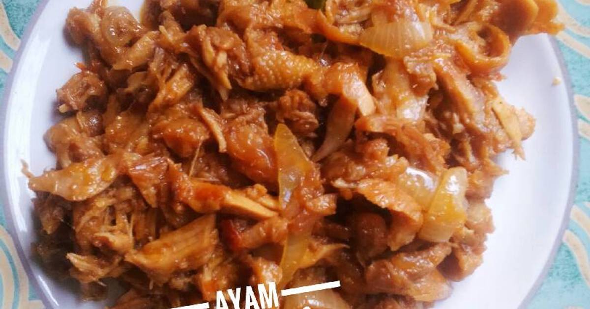 960 resep ayam  suir pedas  manis enak dan sederhana Cookpad